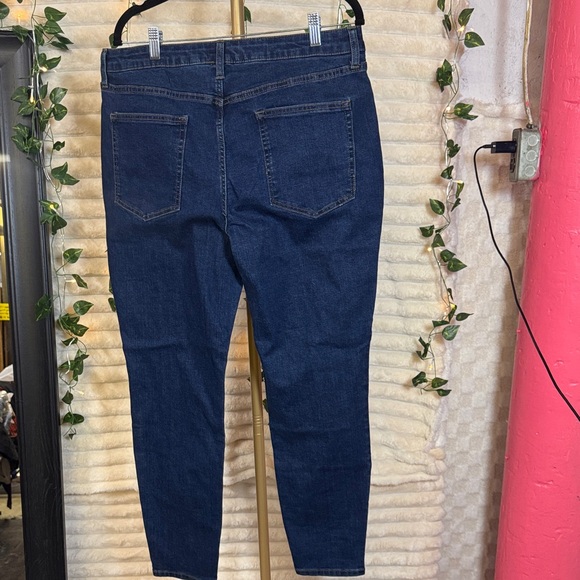 No Boundaries Dark Blue Denim Jeans - Picture 5 of 6